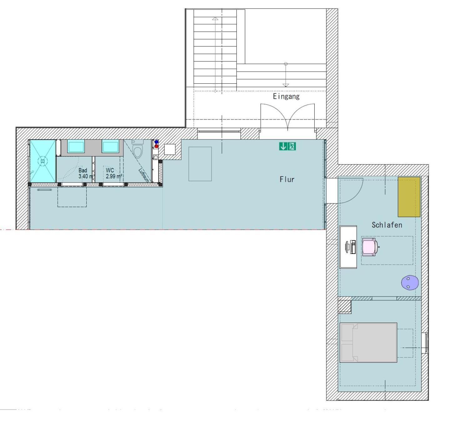 Helles Zimmer Im Loft MHG Exterior foto